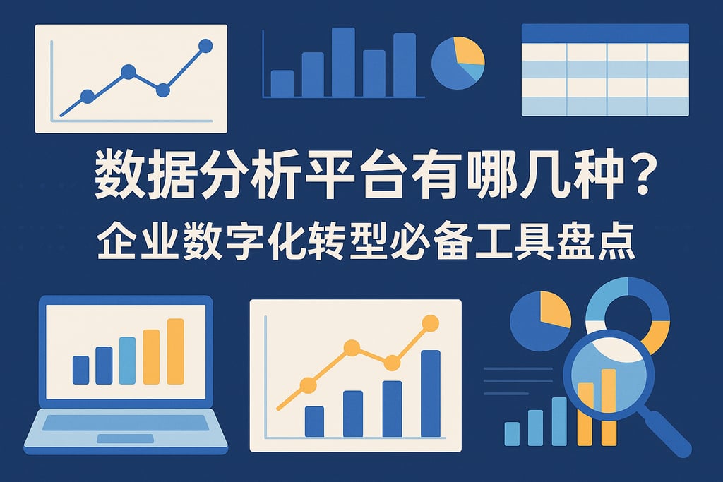 数据分析平台有哪几种？企业数字化转型必备工具盘点