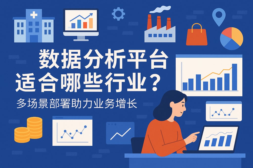 数据分析平台适合哪些行业？多场景部署助力业务增长。