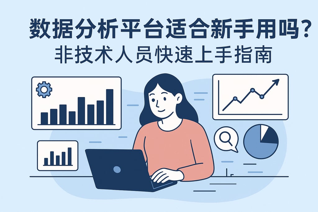 数据分析平台适合新手用吗？非技术人员快速上手指南