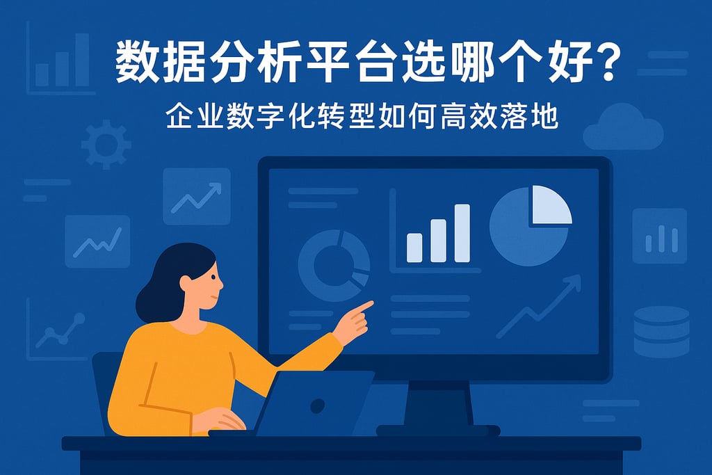 数据分析平台选哪个好？企业数字化转型如何高效落地