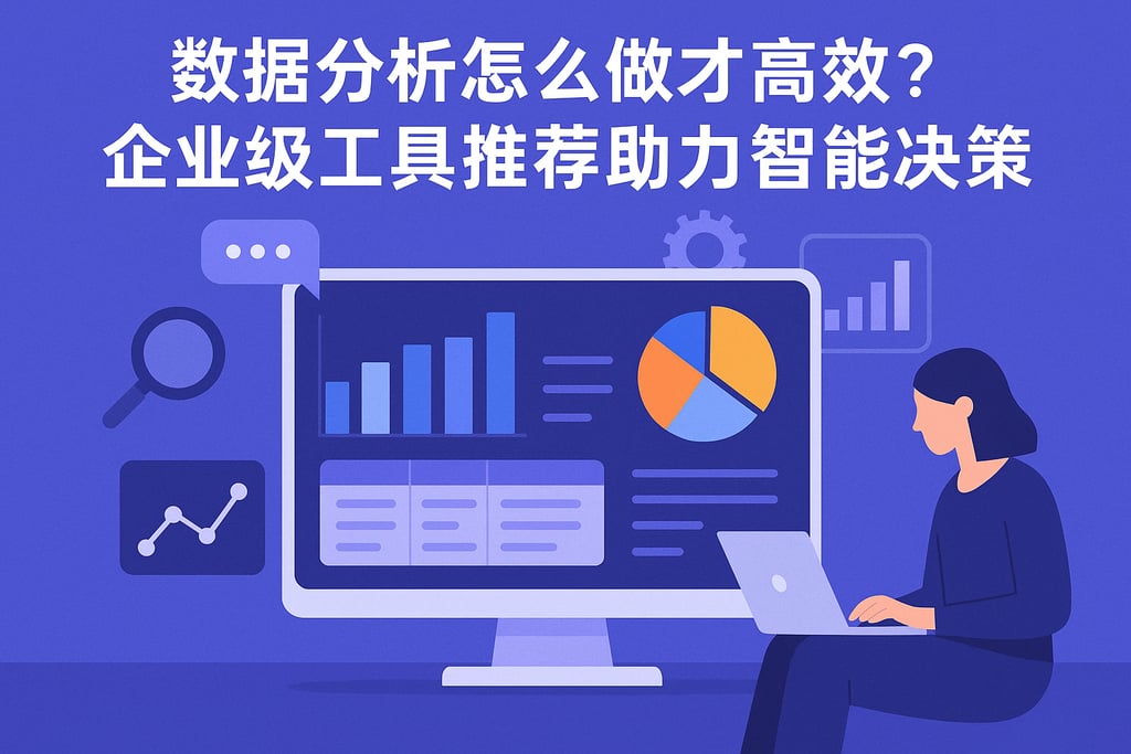 数据分析怎么做才高效？企业级工具推荐助力智能决策