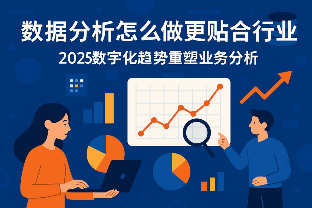 数据分析怎么做更贴合行业？2025数字化趋势重塑业务分析