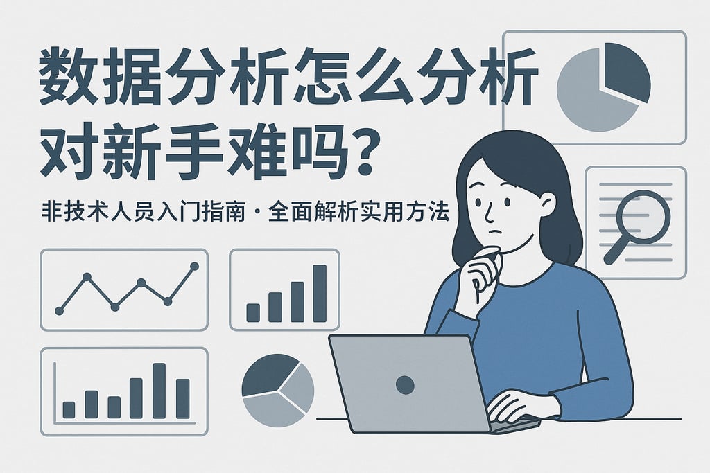 数据分析怎么分析对新手难吗？非技术人员入门指南，全面解析实用方法