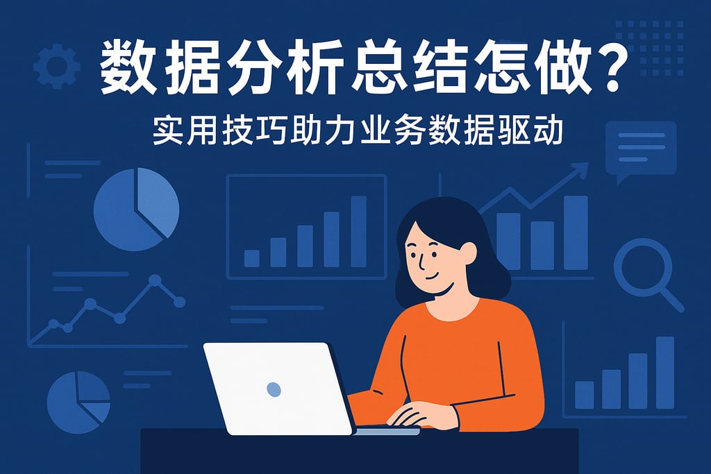 数据分析总结该怎么做？实用技巧助力业务数据驱动