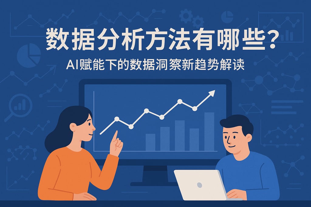数据分析方法有哪些？AI赋能下的数据洞察新趋势解读