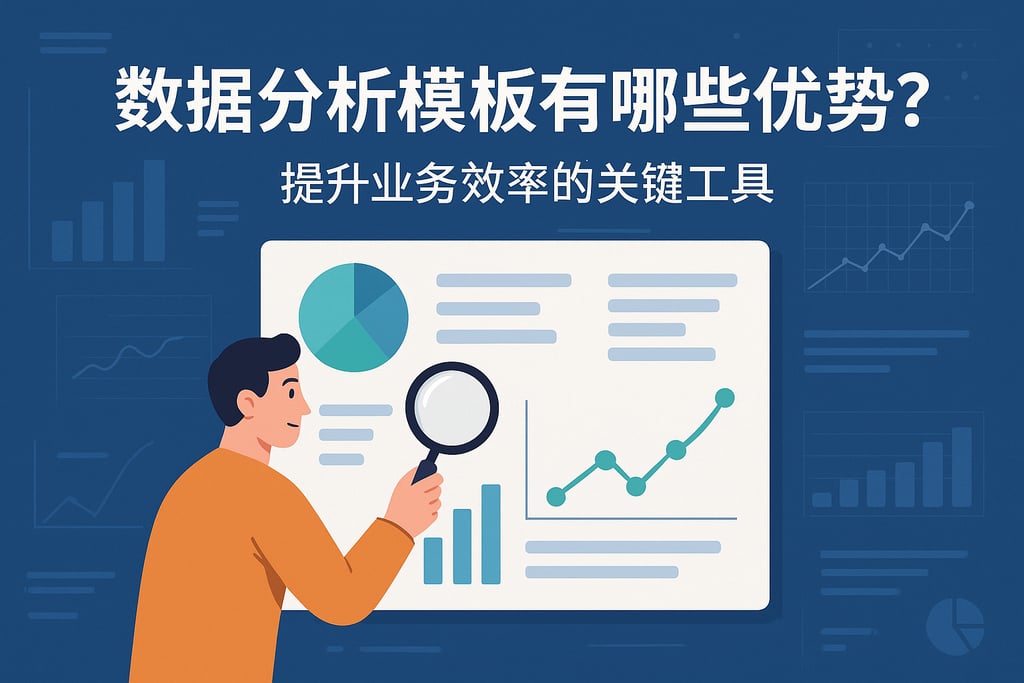 数据分析模板有哪些优势？提升业务效率的关键工具