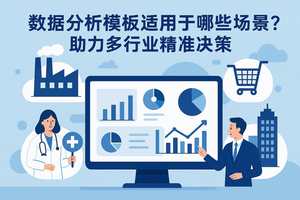 数据分析模板适用于哪些场景？助力多行业精准决策