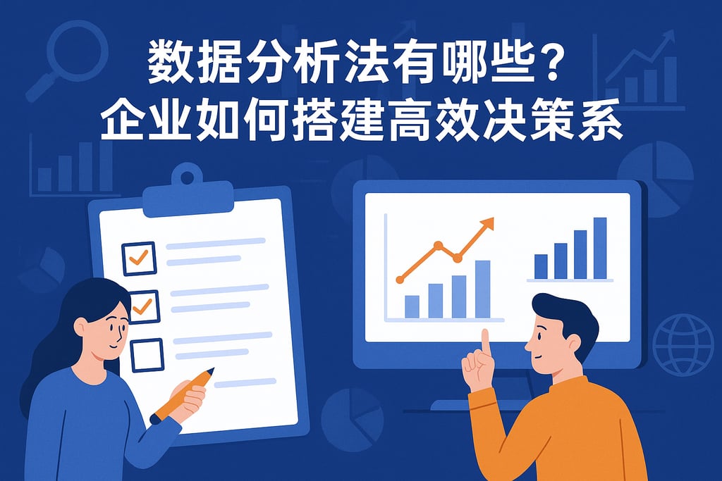 数据分析法有哪些？企业如何搭建高效决策体系