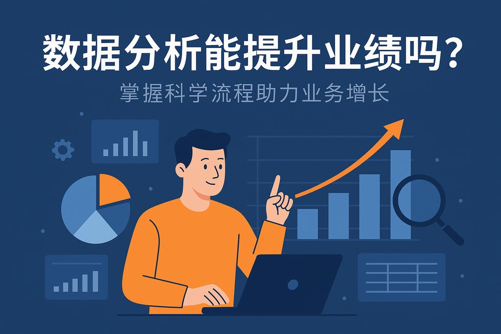 数据分析法能提升业绩吗？掌握科学流程助力业务增长