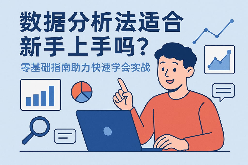 数据分析法适合新手上手吗？零基础指南助力快速学会实战
