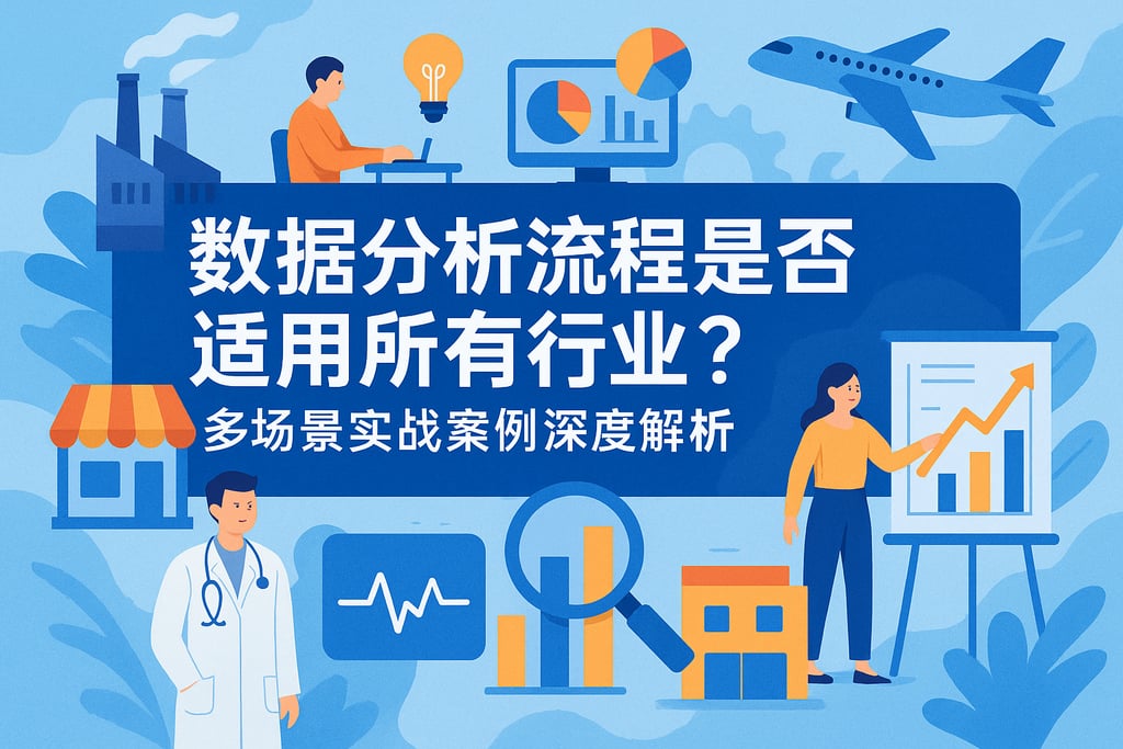数据分析流程是否适用所有行业？多场景实战案例深度解析