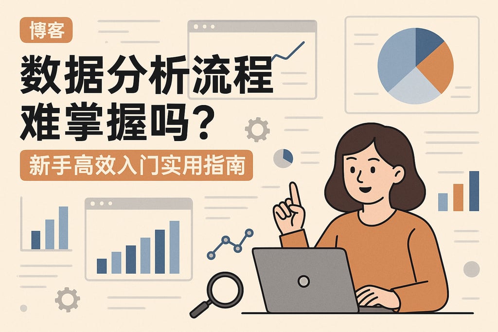 数据分析流程难掌握吗？新手高效入门实用指南