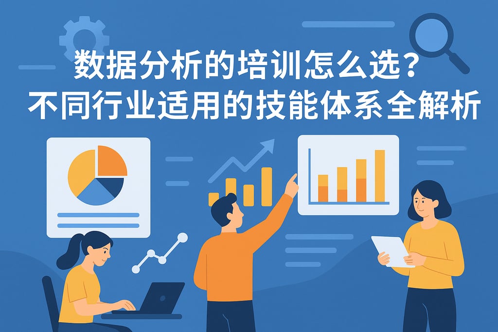 数据分析的培训怎么选？不同行业适用的技能体系全解析