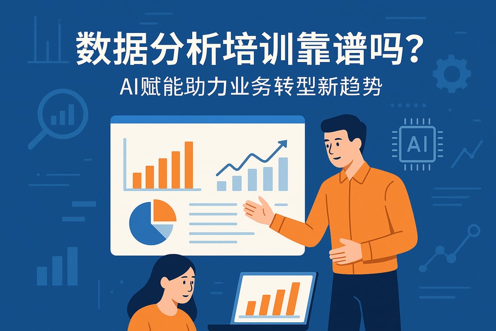 数据分析的培训靠谱吗？AI赋能助力业务转型新趋势