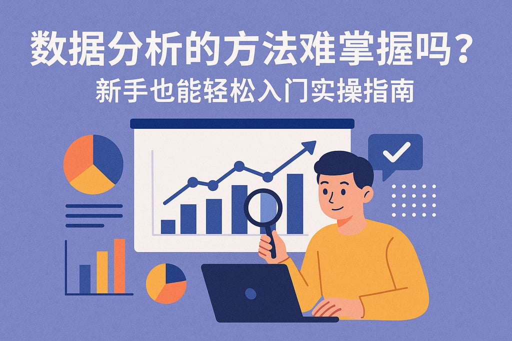 数据分析的方法难掌握吗？新手也能轻松入门实操指南