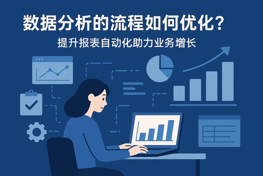 数据分析的流程如何优化？提升报表自动化助力业务增长