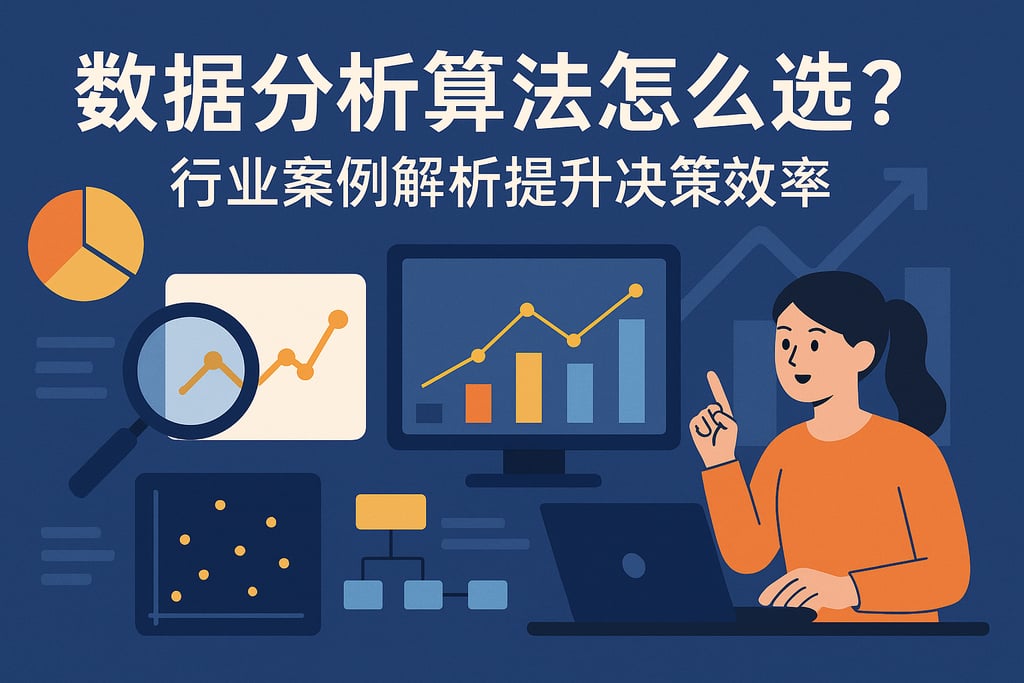 数据分析算法怎么选？行业案例解析提升决策效率