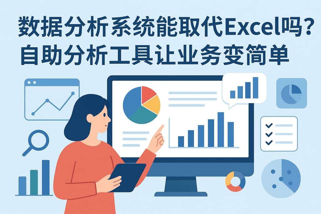 数据分析系统能取代Excel吗？自助分析工具让业务变简单
