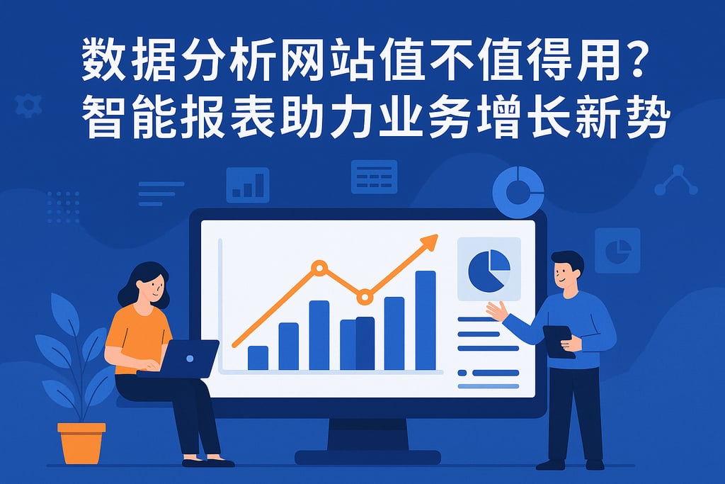 数据分析网站值不值得用？智能报表助力业务增长新趋势