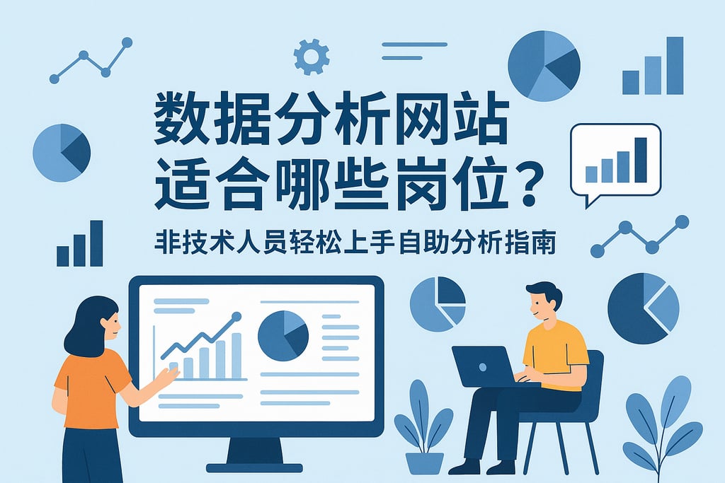 数据分析网站适合哪些岗位？非技术人员轻松上手自助分析指南