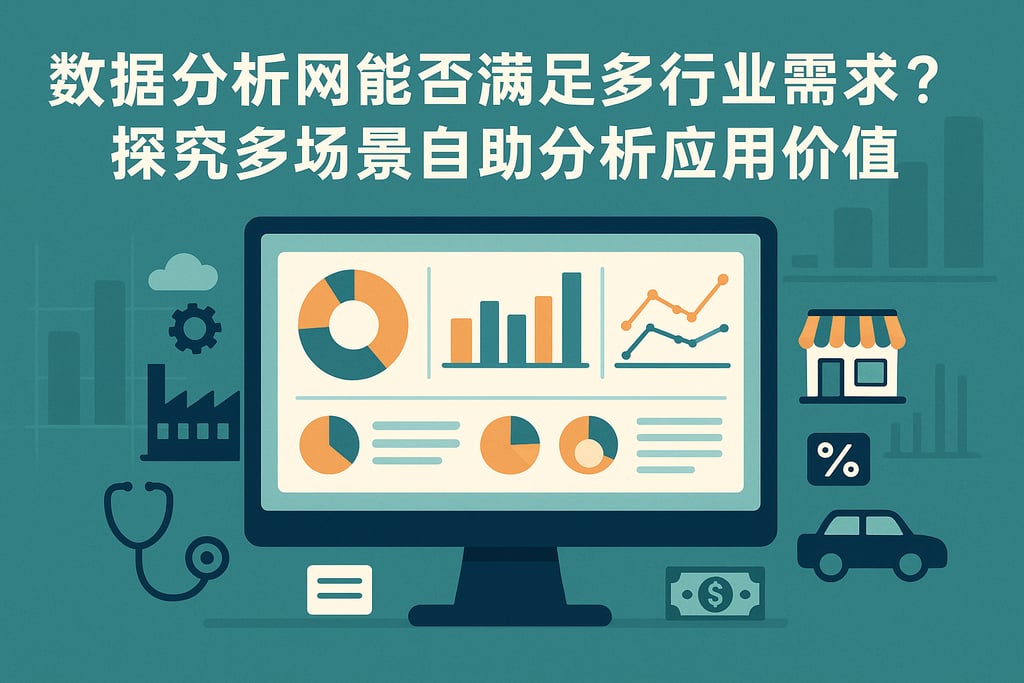 数据分析网能否满足多行业需求？探究多场景自助分析应用价值