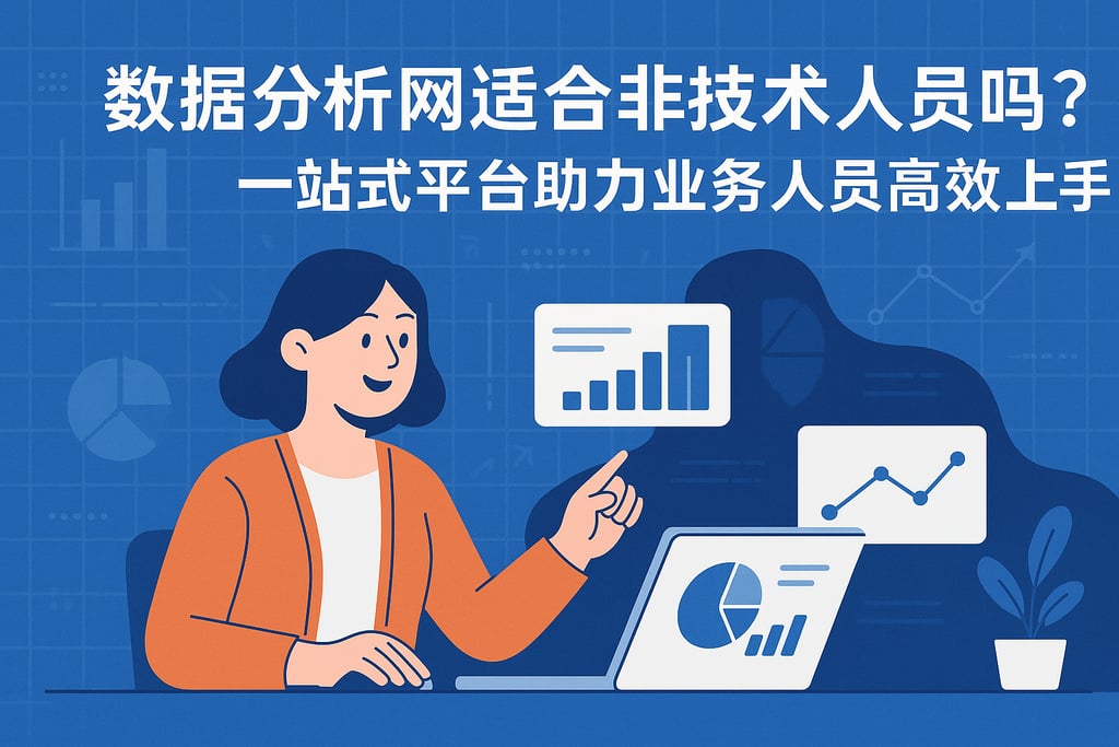 数据分析网适合非技术人员吗？一站式平台助力业务人员高效上手