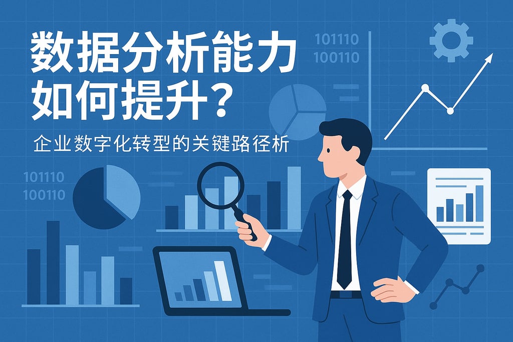 数据分析能力如何提升？企业数字化转型的关键路径解析