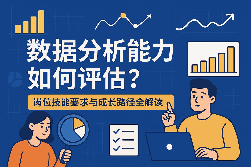 数据分析能力如何评估？岗位技能要求与成长路径全解读