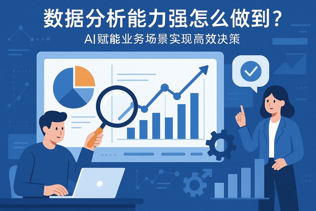 数据分析能力强怎么做到？AI赋能业务场景实现高效决策