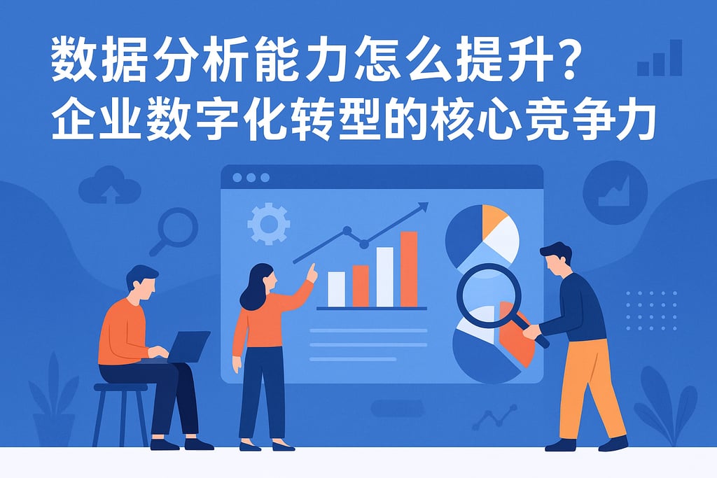 数据分析能力怎么提升？企业数字化转型的核心竞争力解析