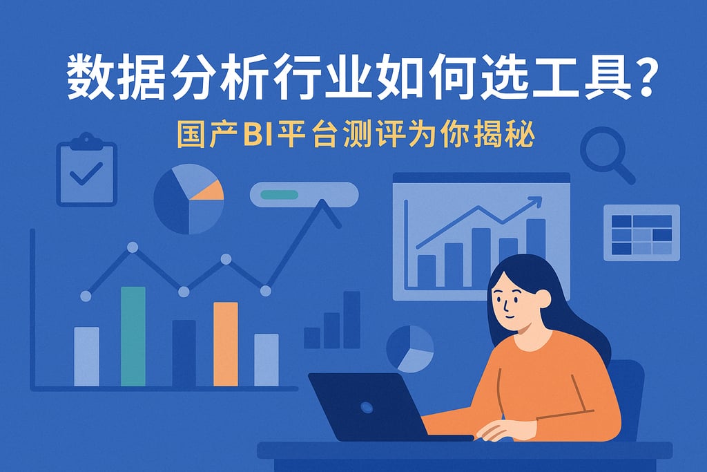 数据分析行业如何选工具？国产BI平台测评为你揭秘