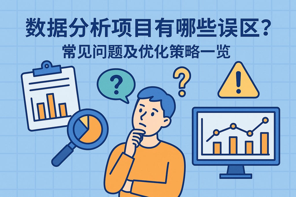 数据分析项目有哪些误区？常见问题及优化策略一览