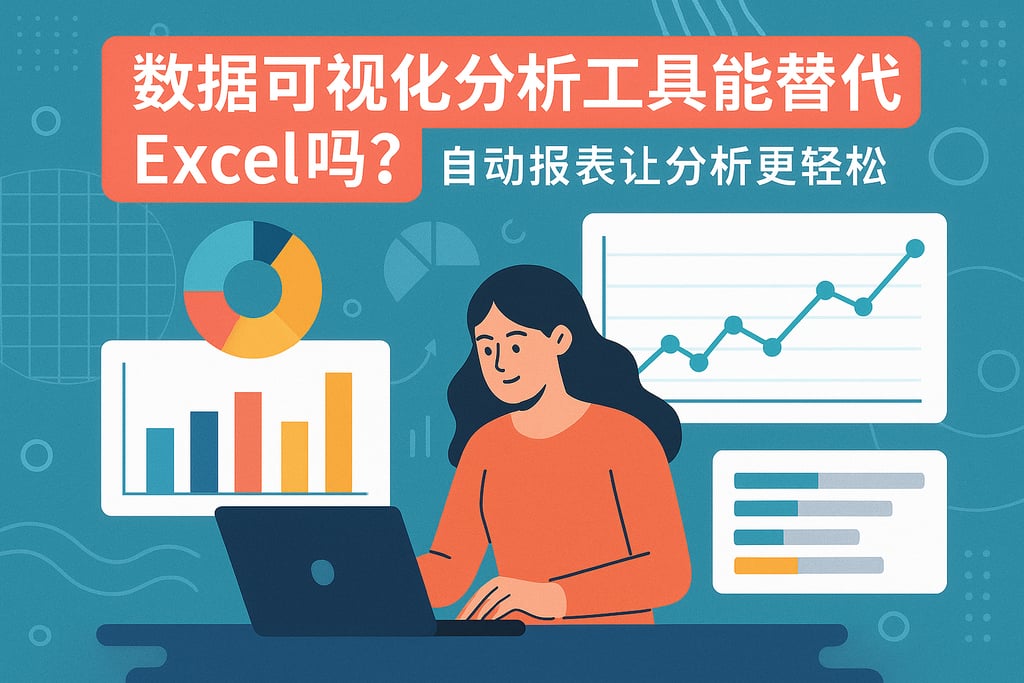 数据可视化分析工具能替代Excel吗？自动报表让分析更轻松