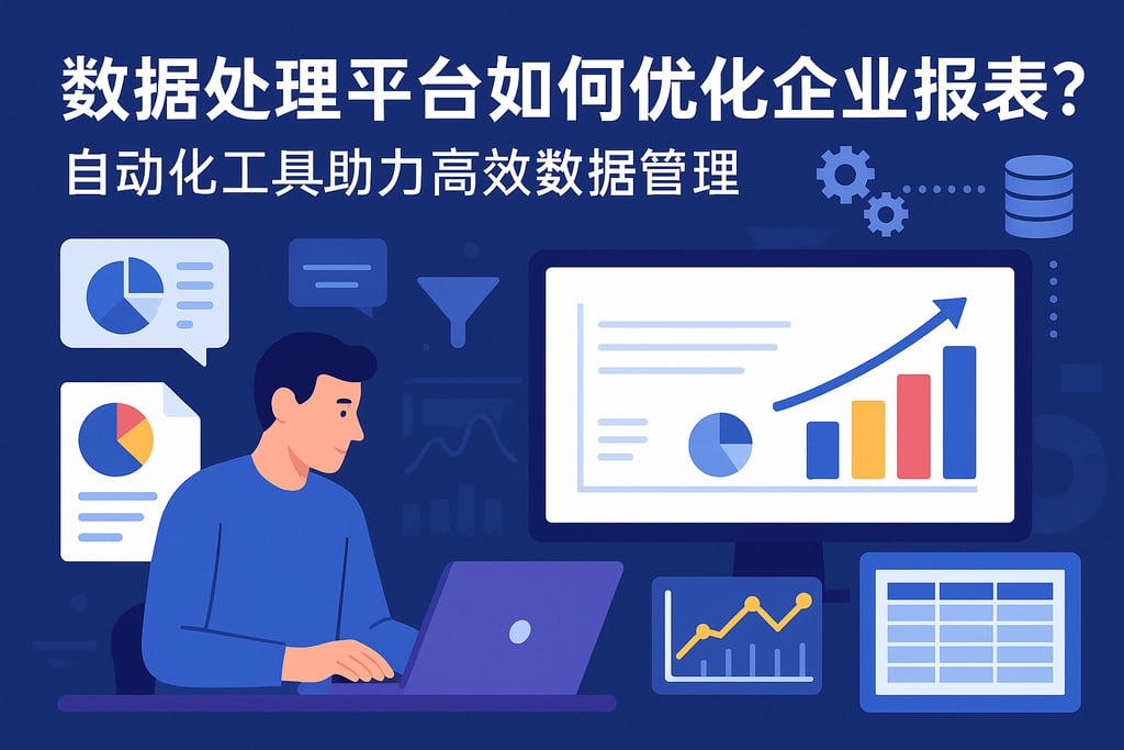 数据处理平台如何优化企业报表？自动化工具助力高效数据管理