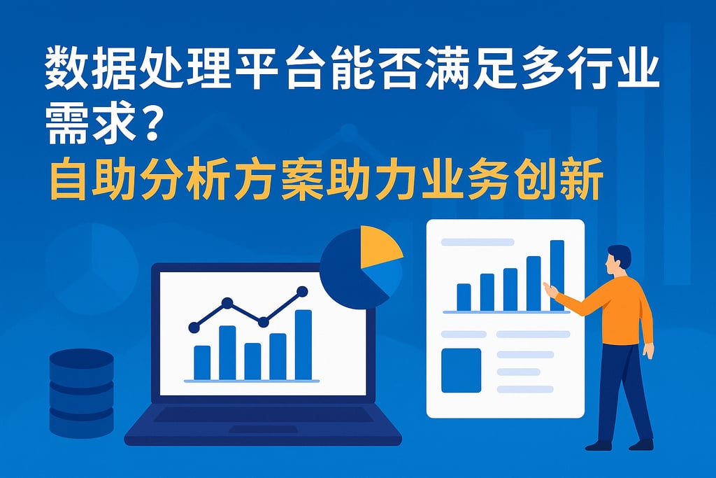 数据处理平台能否满足多行业需求？自助分析方案助力业务创新