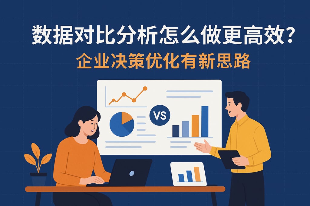 数据对比分析怎么做更高效？企业决策优化有新思路