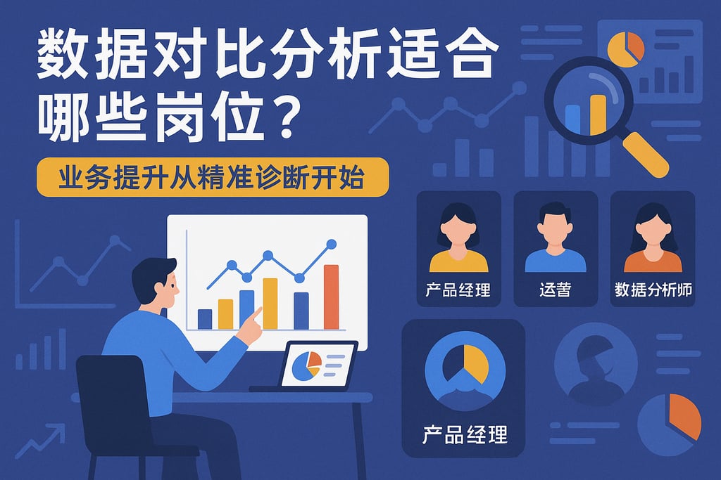 数据对比分析适合哪些岗位？业务提升从精准诊断开始