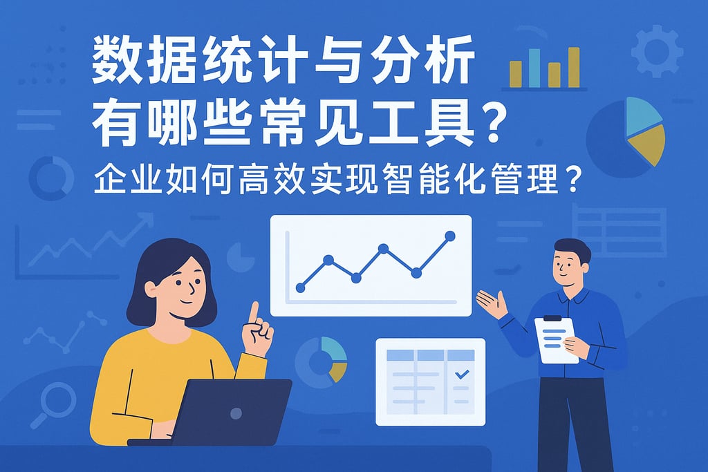 数据统计与分析有哪些常见工具？企业如何高效实现智能化管理？