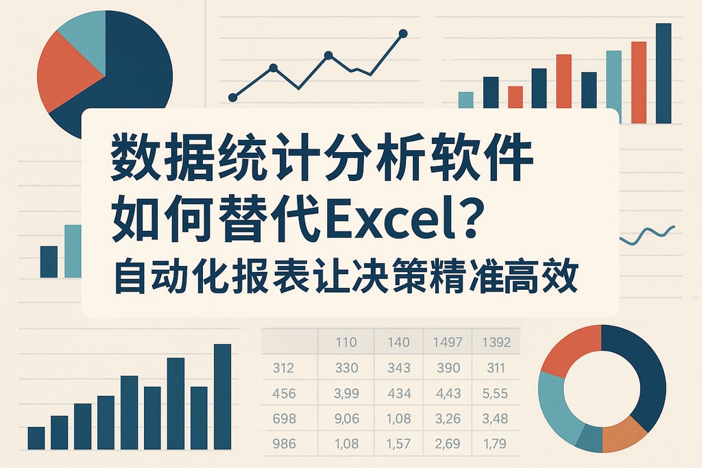 数据统计分析软件如何替代Excel？自动化报表让决策精准高效