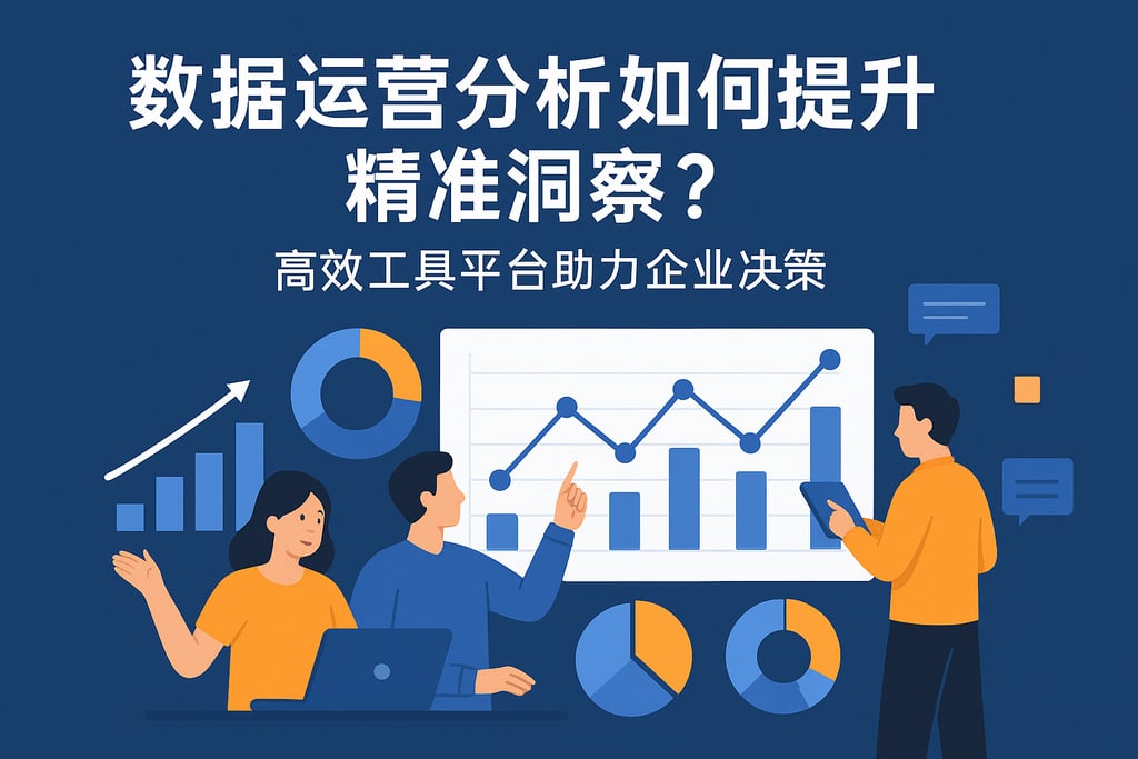 数据运营分析如何提升精准洞察？高效工具平台助力企业决策