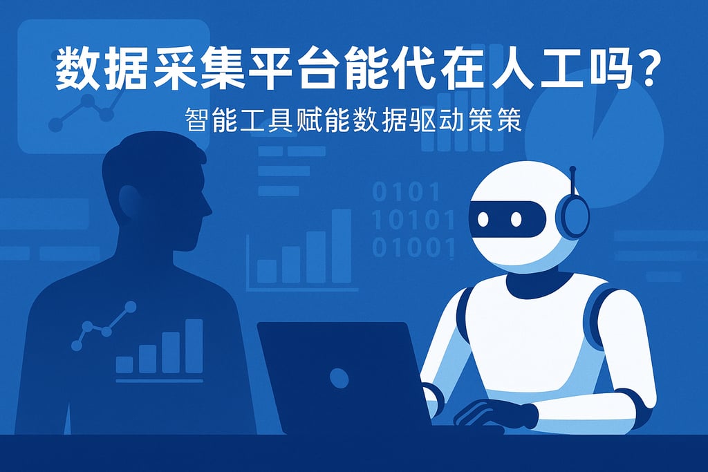 数据采集平台能替代人工吗？智能工具赋能数据驱动决策。