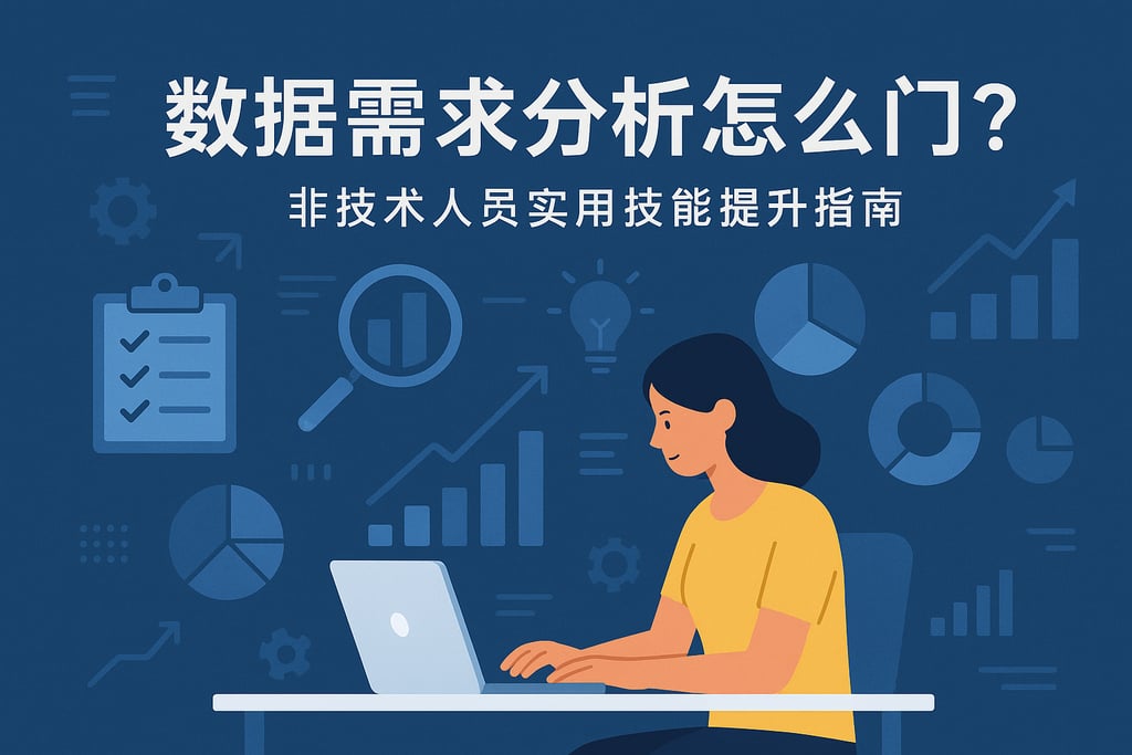 数据需求分析怎么入门？非技术人员实用技能提升指南