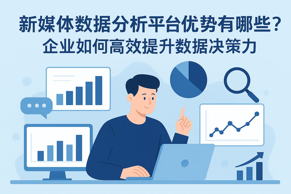 新媒体数据分析平台优势有哪些？企业如何高效提升数据决策力