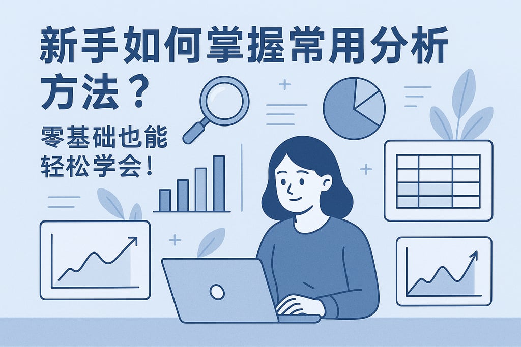 新手如何掌握常用数据分析方法？零基础也能轻松学会！