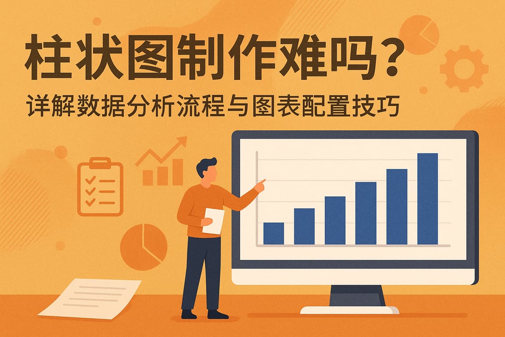 柱状图制作难吗？详解数据分析流程与图表配置技巧