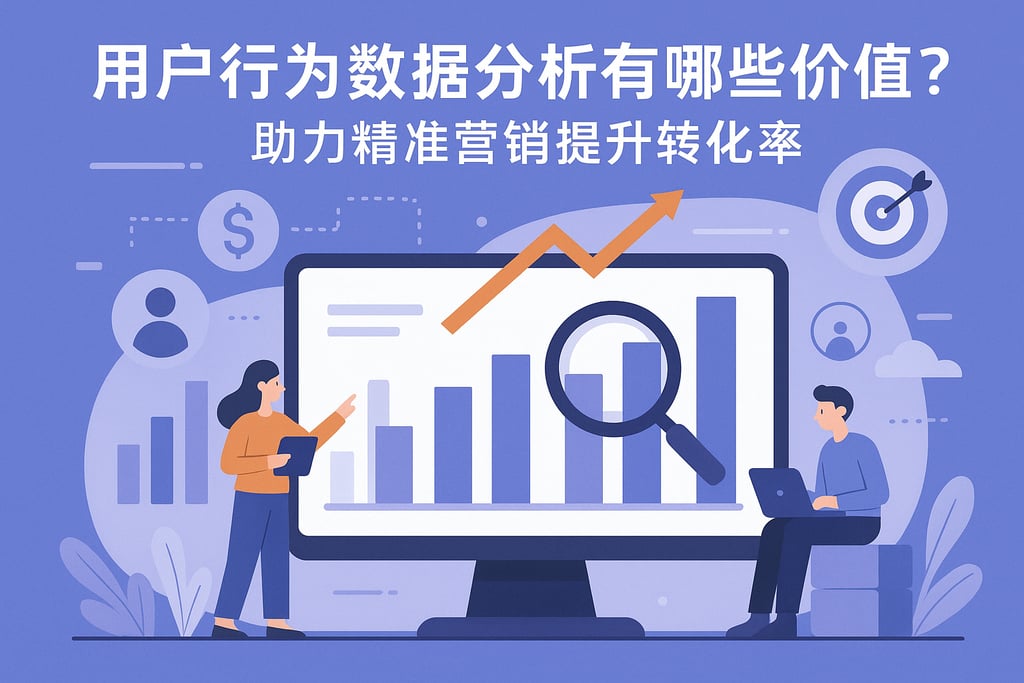 用户行为数据分析有哪些价值？助力精准营销提升转化率