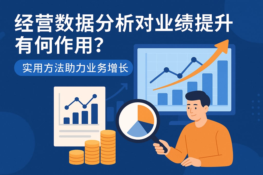 经营数据分析对业绩提升有何作用？实用方法助力业务增长