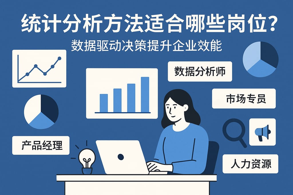 统计分析方法适合哪些岗位？数据驱动决策提升企业效能