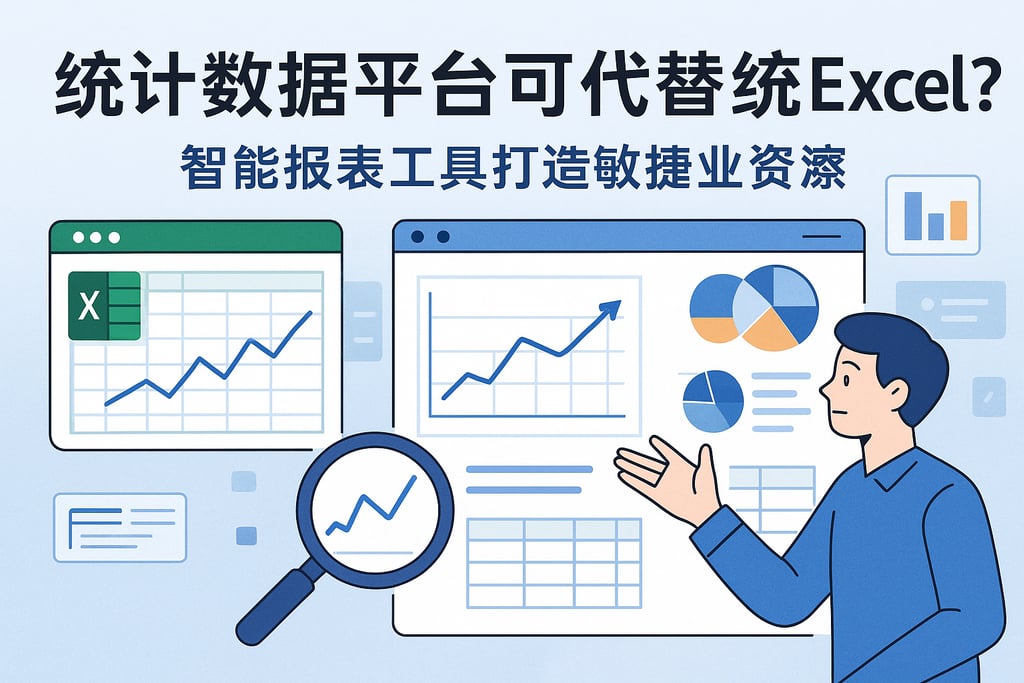 统计数据平台能否替代传统Excel？智能报表工具打造敏捷业务洞察