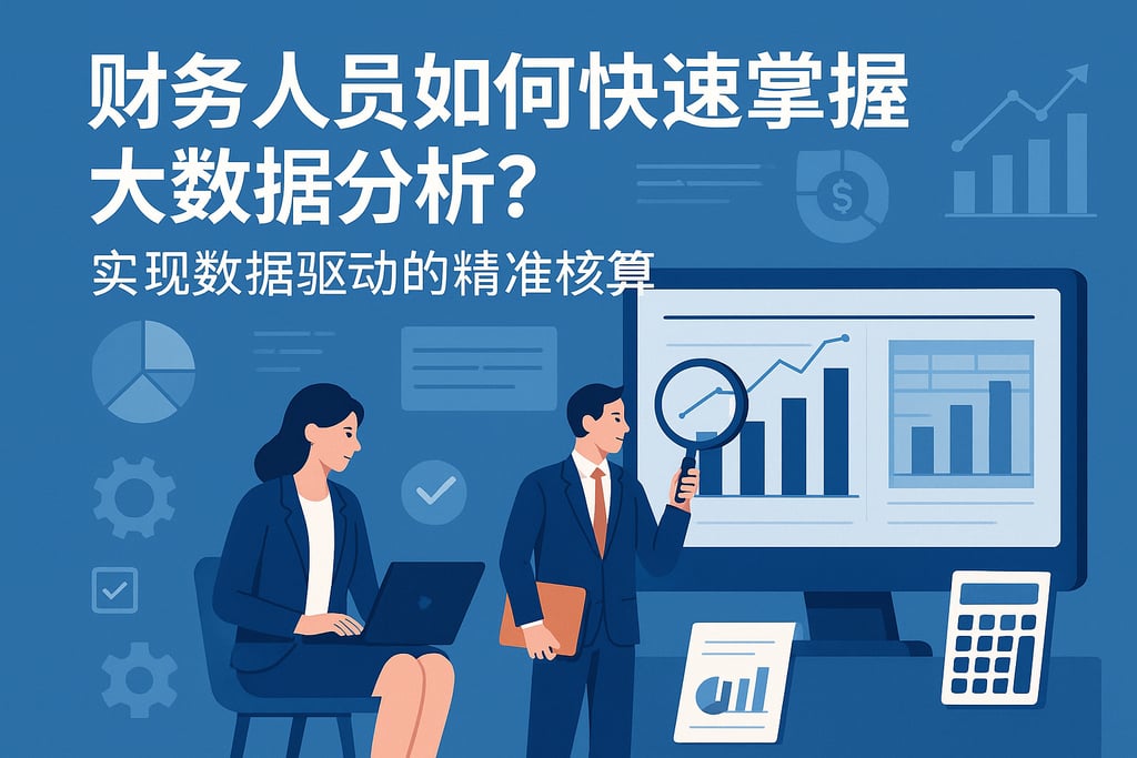 财务人员如何快速掌握大数据分析？实现数据驱动的精准核算